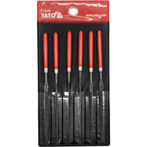 YATO készlet reszelők tűreszelők 6 db. 3 × 140 mm × 65 mmm – YT-6160