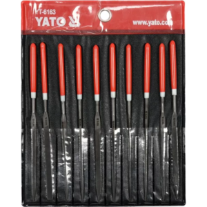 YATO készlet reszelők tűreszelők 10 db3 × 140 mm × 65 mmm – YT-6163