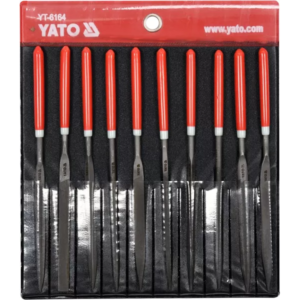 YATO készlet reszelők tűreszelők 10 db4 × 160 mm × 75 mmm – YT-6164