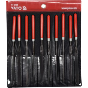 YATO készlet reszelők tűreszelők 10 db5 × 180 mm × 85 mmm – YT-6165