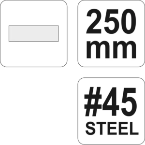YATO fareszelő lapos 250 mm 45 – YT-6219