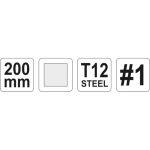 YATO fémreszelő négyzetes 200 mm 1 – YT-62239
