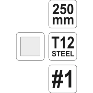 YATO fémreszelő négyzetes 250 mm 1 – YT-6224
