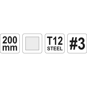 YATO fémreszelő négyzetes 200 mm 3 – YT-62244