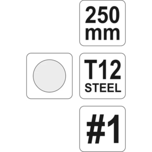YATO fémreszelő kerek 250 mm 1 – YT-6227